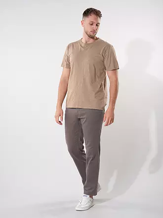 NUDIE JEANS | Camiseta ROFFE | beige